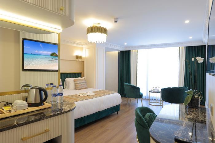 Golden Horn Bosphorus Hotel Istanbul Rom bilde